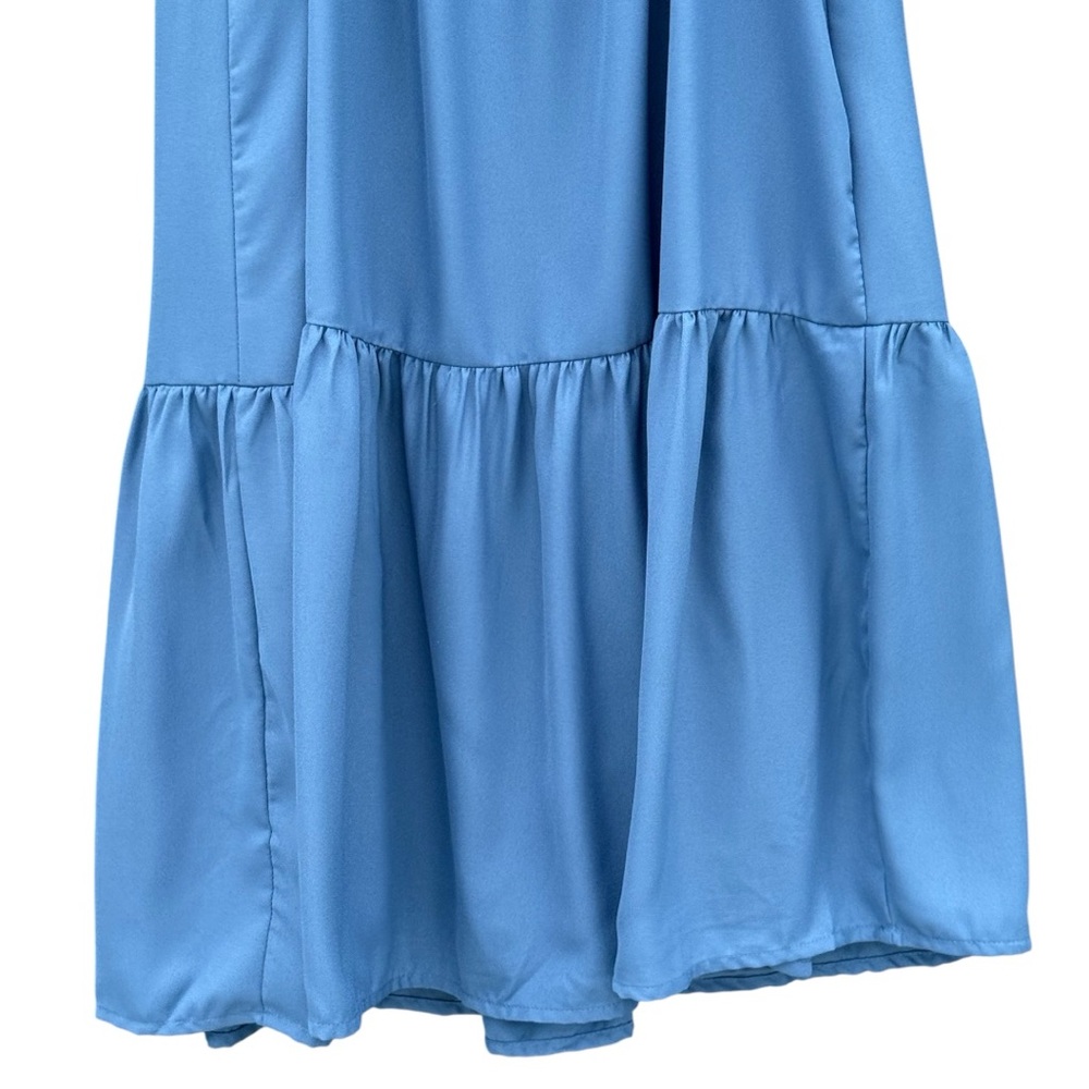 NEW Jessica Simpson | Tiered Cotton/Linen Dress | Small - Picture 6 of 9
